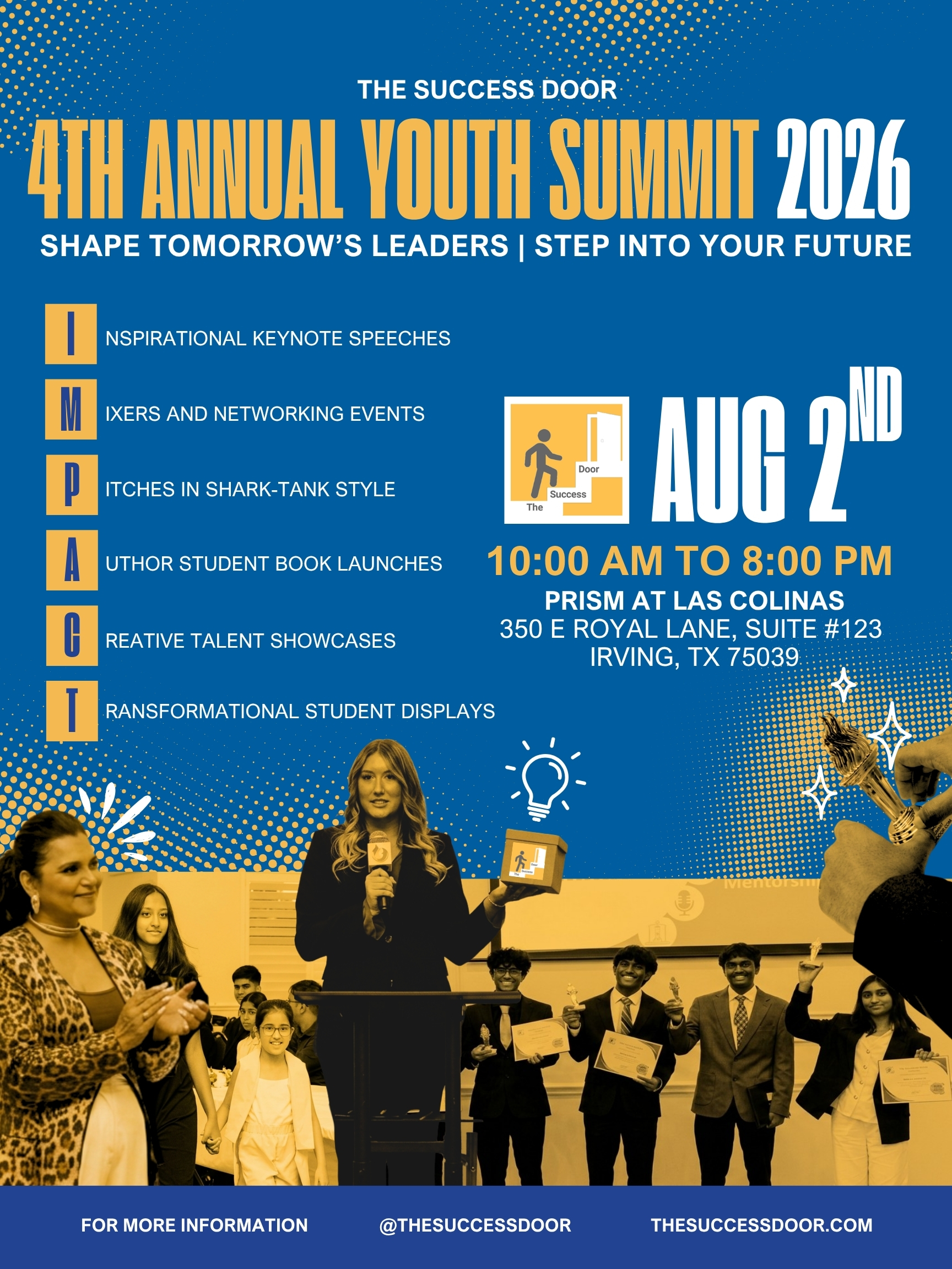 The Youth Summit Event 2026 Flyer